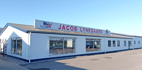 jacob lynegaard amerikaner dele butik i koege front